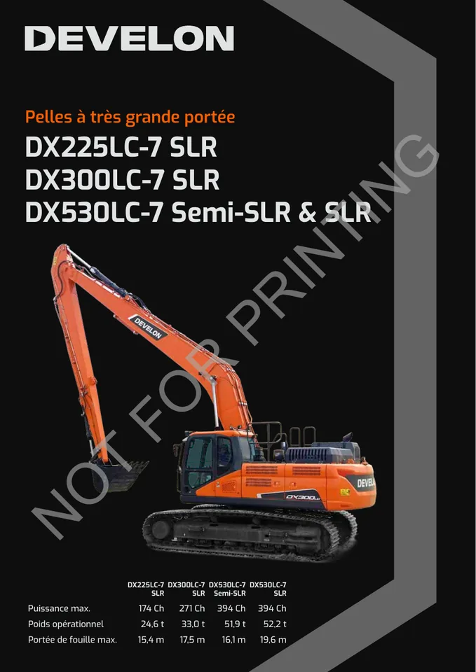 Doosan DX225LC-7 SLR machine manual cover