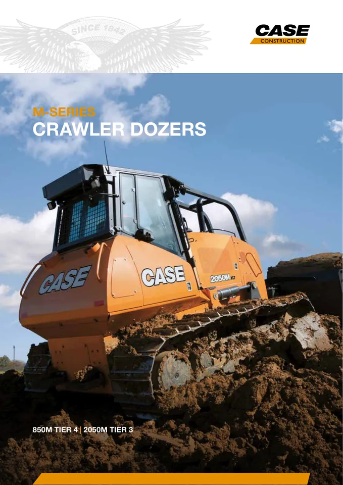 Case 2050M machine manual cover: Case 2050M Product brochure