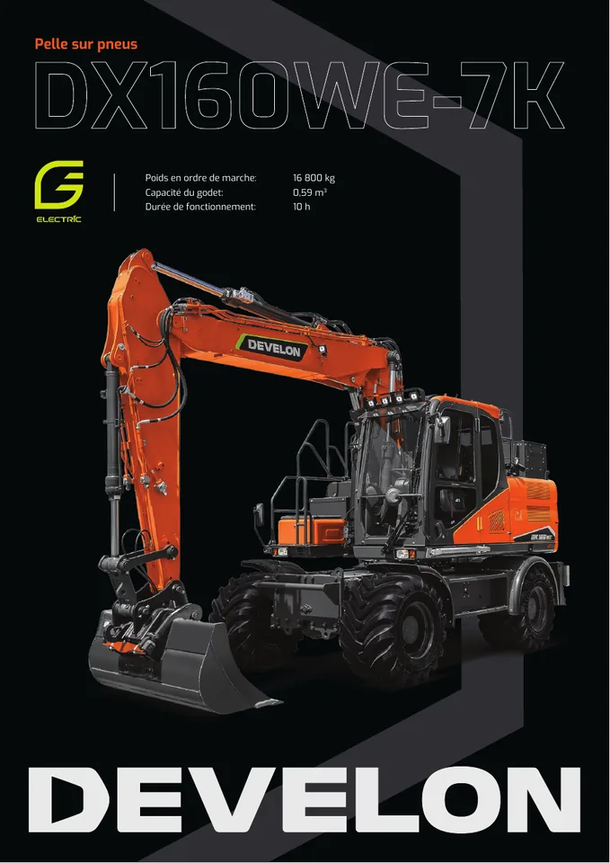 Doosan DX160WE-7K machine manual cover