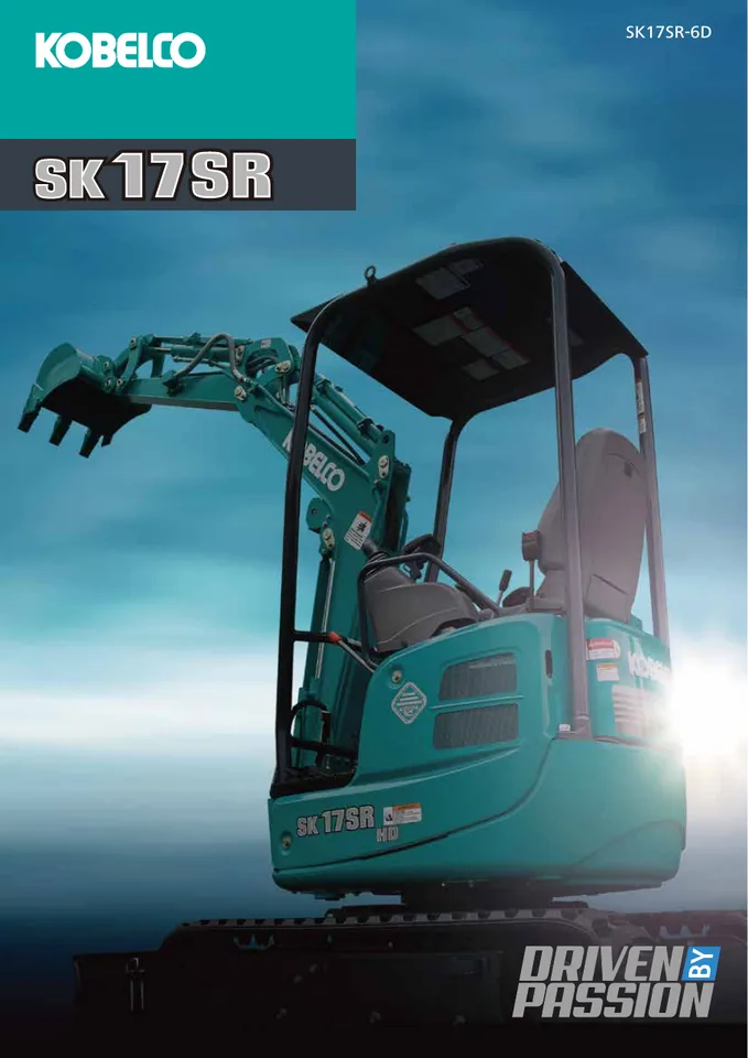 Kobelco SK17SR-6D 设备手册外胶层