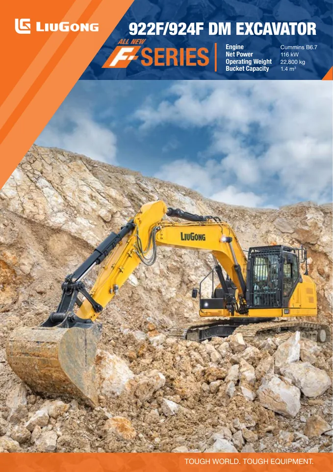 LiuGong 922F machine manual cover