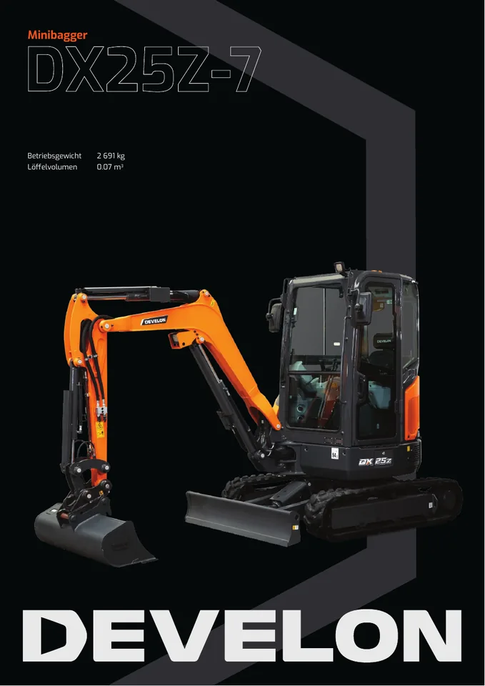 Doosan DX25Z-7 machine manual cover