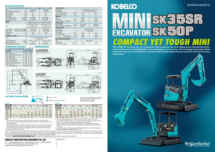 Kobelco SK35SR · SK35SR-6 设备手册外胶层