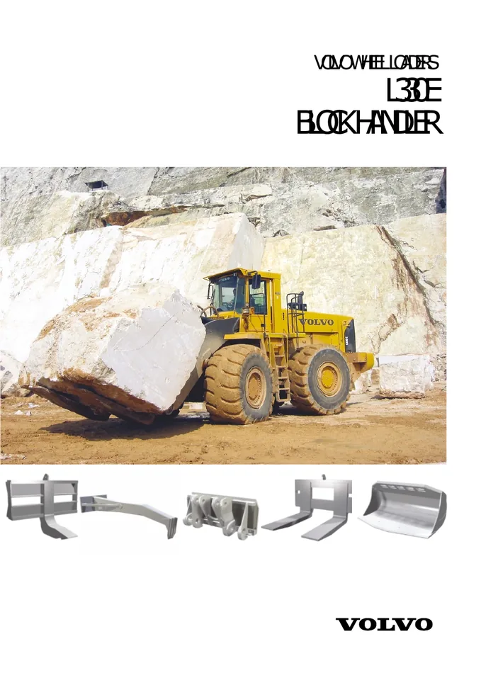 Volvo L330E machine manual cover: Volvo L330E Archived product document