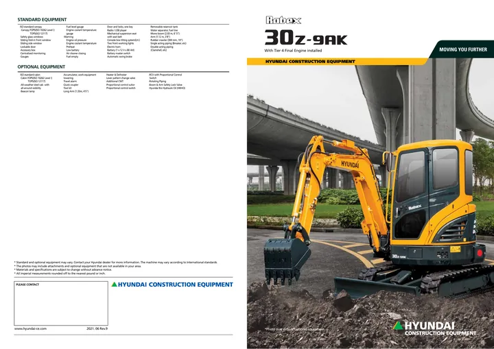 Hyundai R30Z-9AK 设备手册外胶层