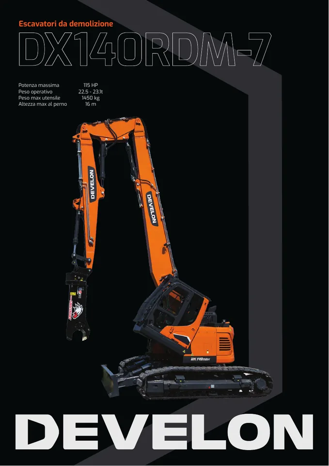 Doosan DX140RDM-7 machine manual cover