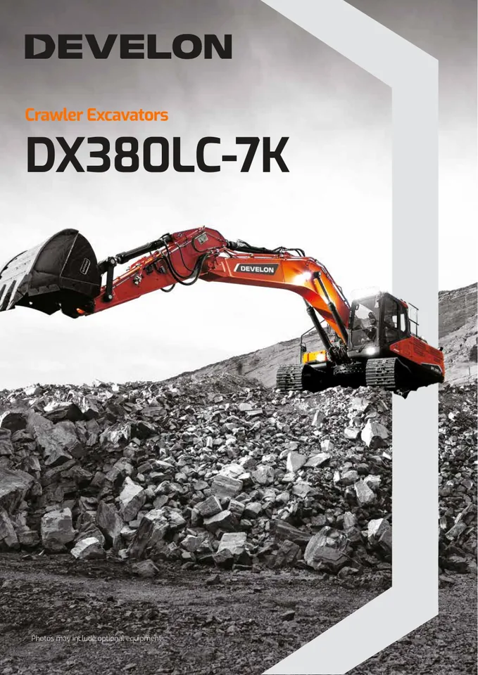Doosan DX380LC-7K machine manual cover