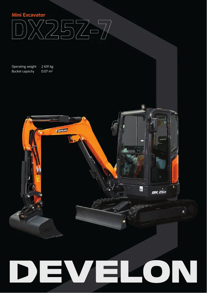 Doosan DX25Z-7 machine manual cover