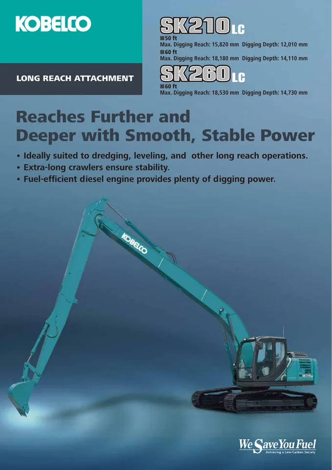 Kobelco SK210LC-10 · SK260LC-10 machine manual cover