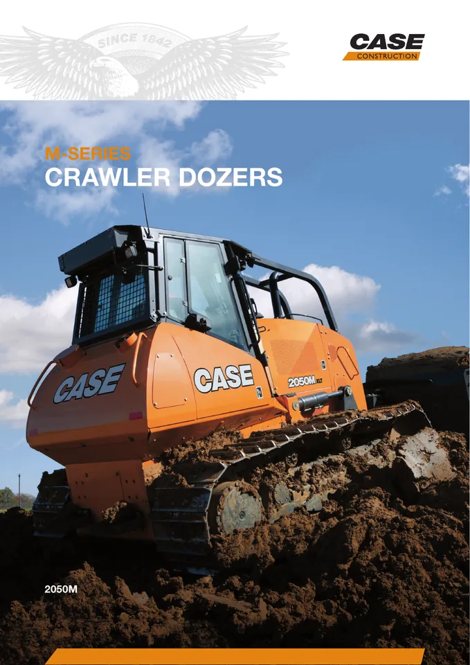 Case 2050M machine manual cover: Case 2050M Product brochure