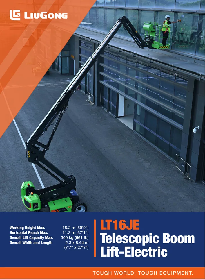 LiuGong LT16JE machine manual cover