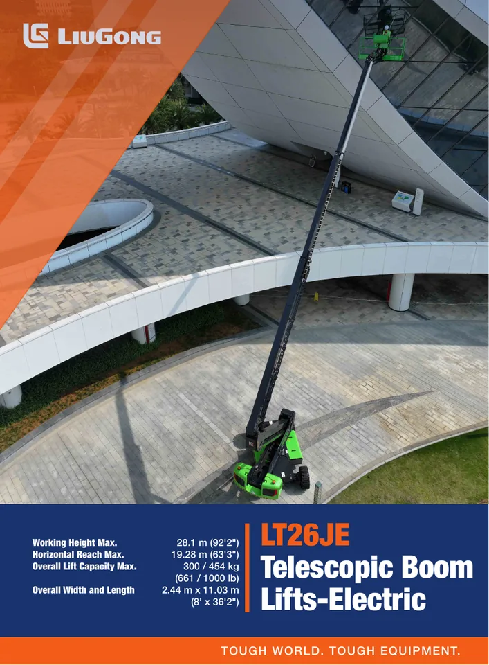 LiuGong LT26JE machine manual cover