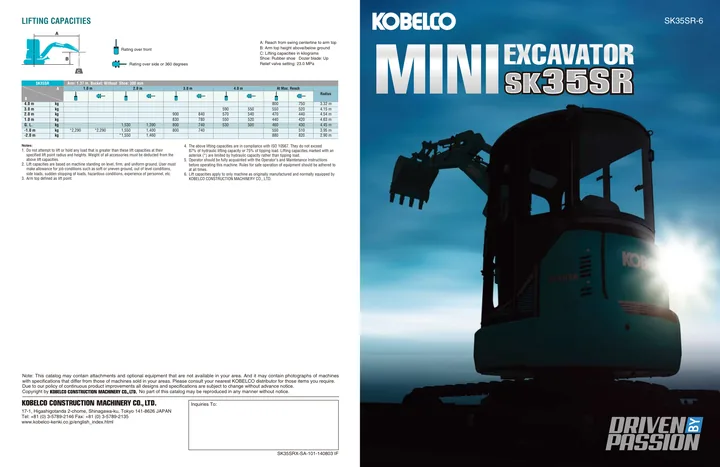 Kobelco SK35SR · SK35SR-6 设备手册外胶层