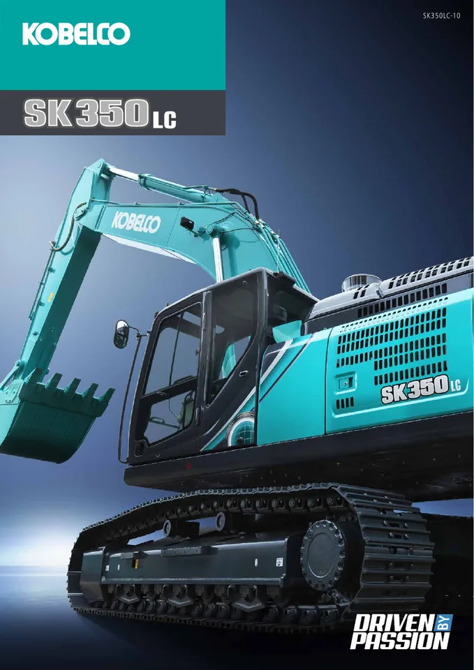 Kobelco SK350LC-10 machine manual cover: kobelco-sk350lc-10-la-spanish-e2ab58d663