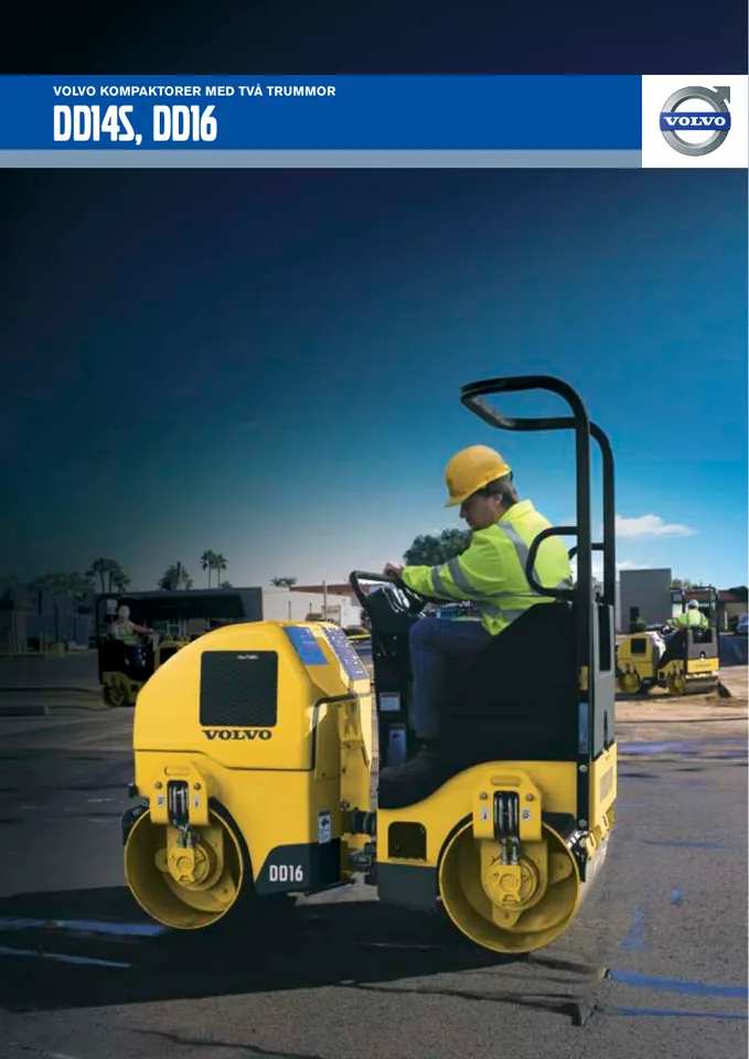 Volvo DD16 machine manual cover: Volvo DD16 Product brochure
