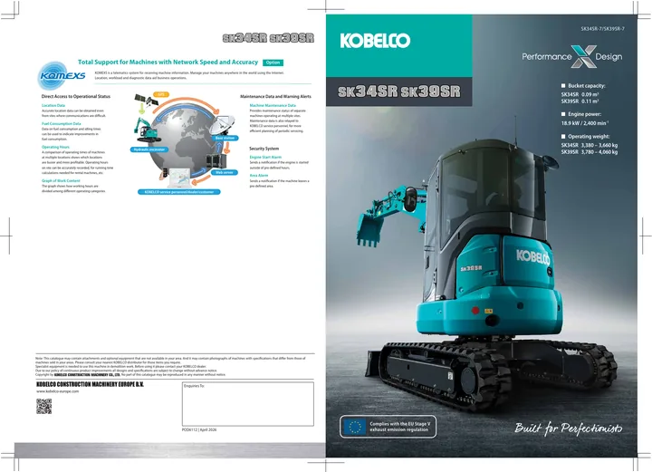 Kobelco SK34SR-7 · SK39SR-7 设备手册外胶层