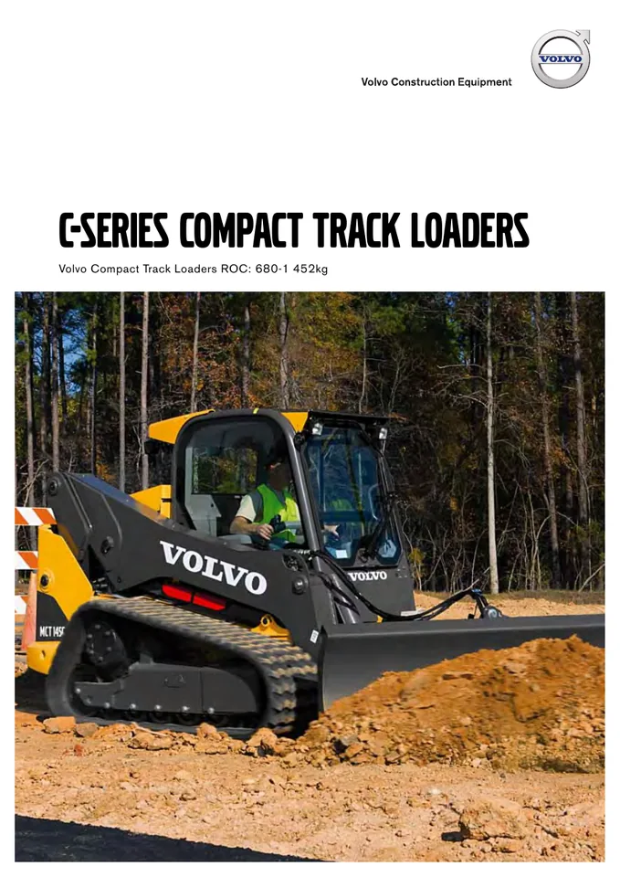 Volvo MCT145C machine manual cover: Volvo MCT145C Product brochure