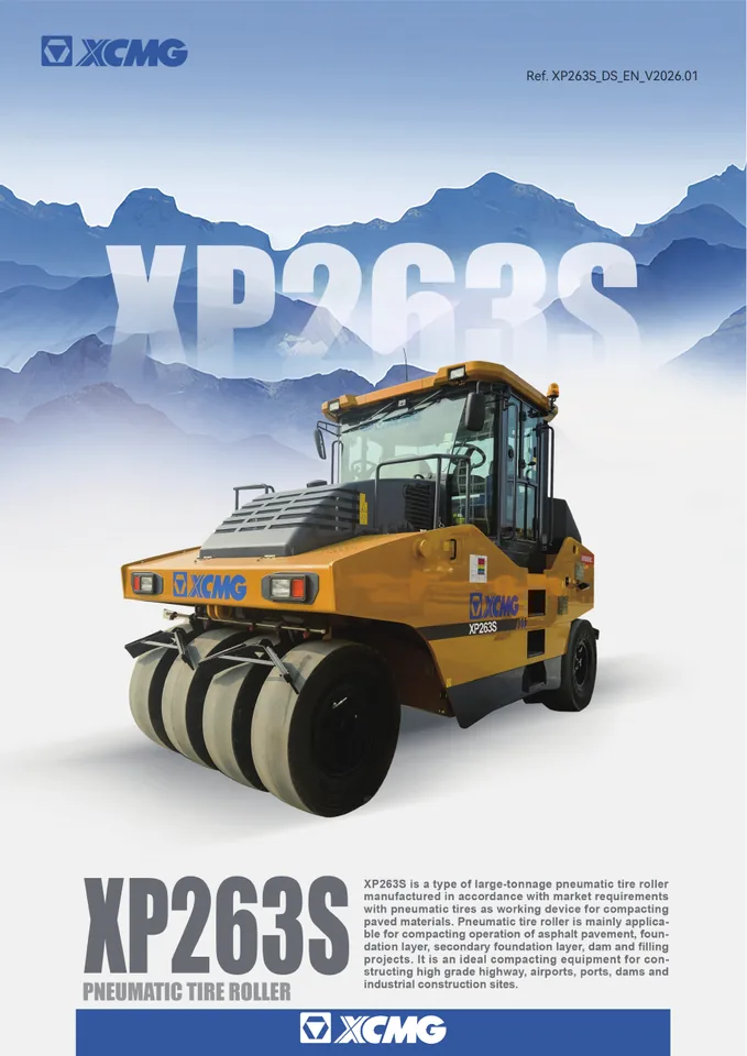 XCMG XP263S machine manual cover: xcmg-xp263s-1f6f7416ad-official-literature