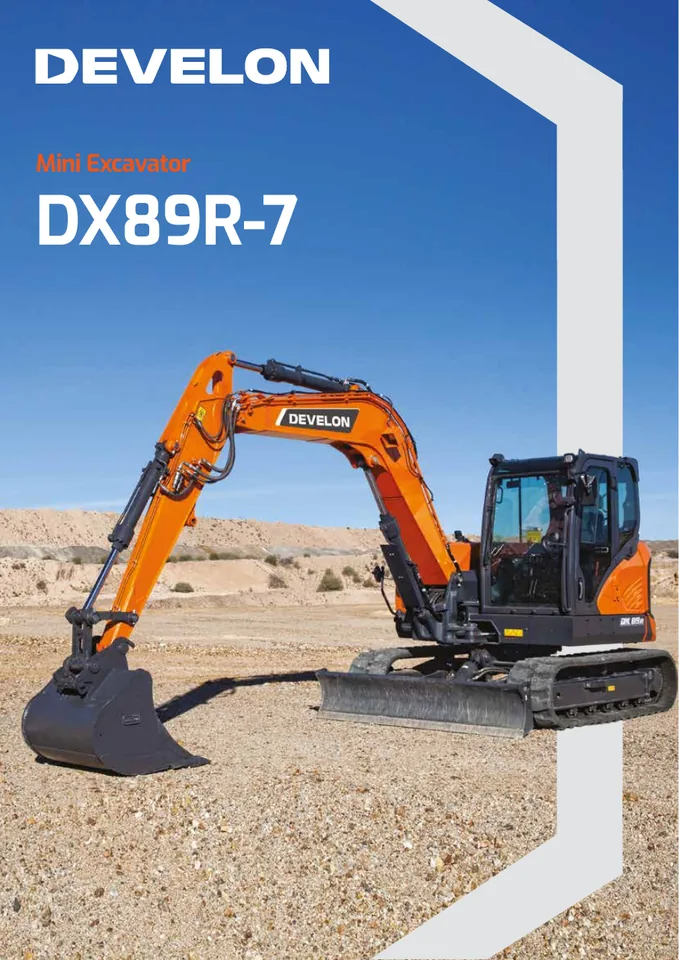 Doosan DX89R-7 设备手册封面