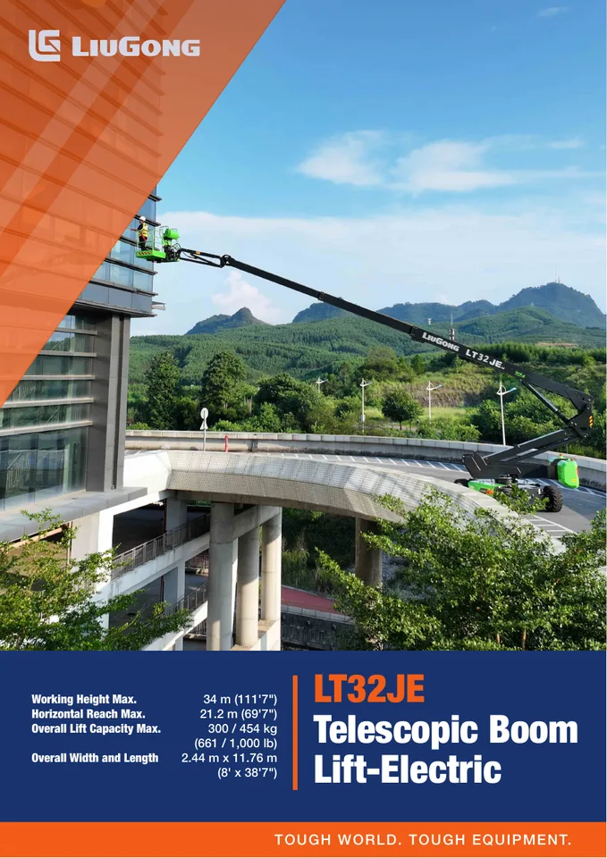 LiuGong LT32JE machine manual cover