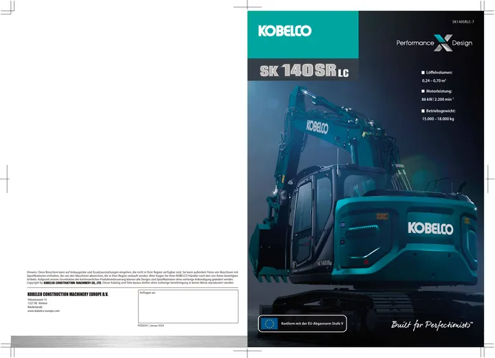 Kobelco SK140SRLC-7 设备手册外胶层
