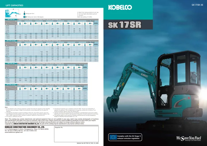 Kobelco SK17SR-3E 设备手册外胶层