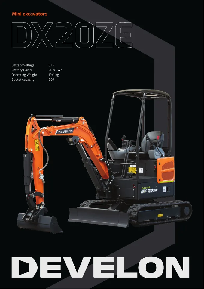 Doosan DX20ZE-7 machine manual cover