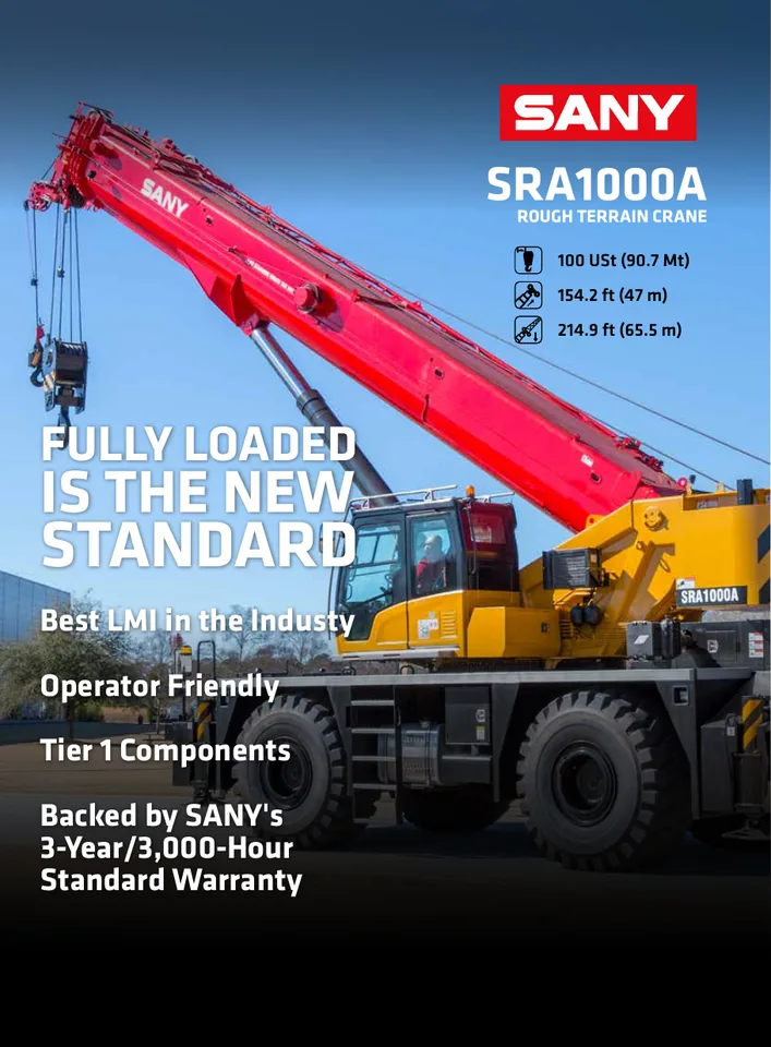 SANY SRA1000A 设备手册外胶层