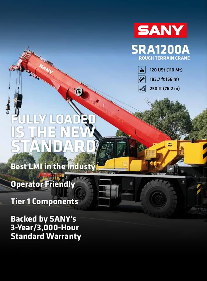 SANY SRA1200A 设备手册外胶层