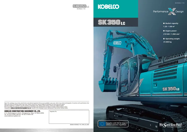 Kobelco SK350LC-11E 设备手册外胶层