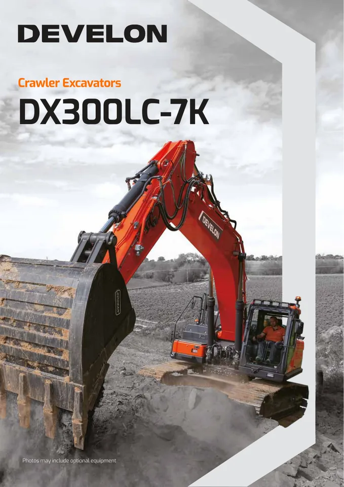 Doosan DX300LC-7K machine manual cover