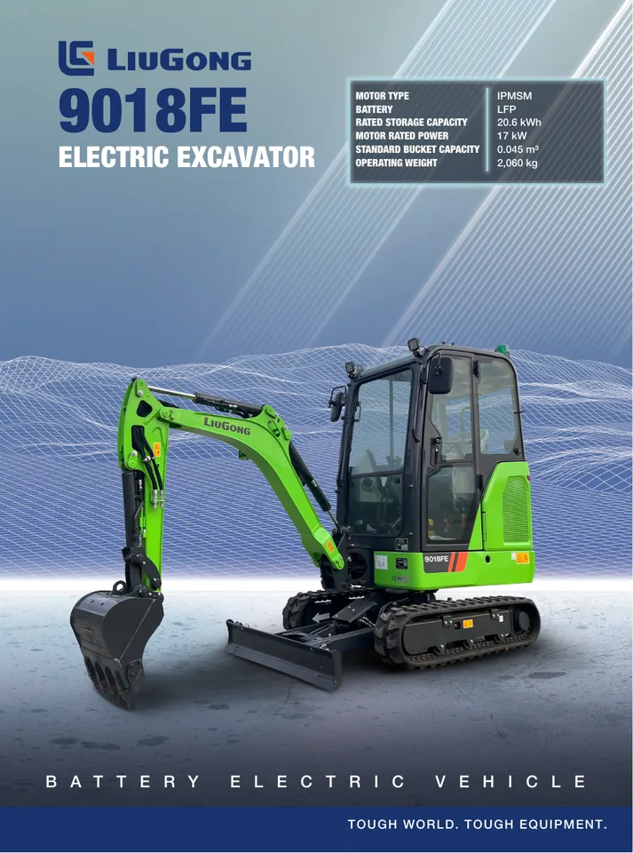 LiuGong 9018FE machine manual cover