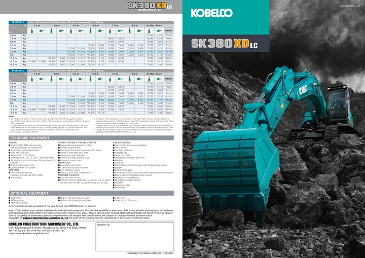 Kobelco SK380XDLC-10 machine manual cover: sk380xdlc-10-seasia-d-d7cae1cd63