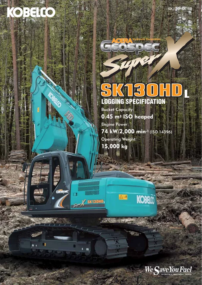 Kobelco SK130HDL 设备手册外胶层