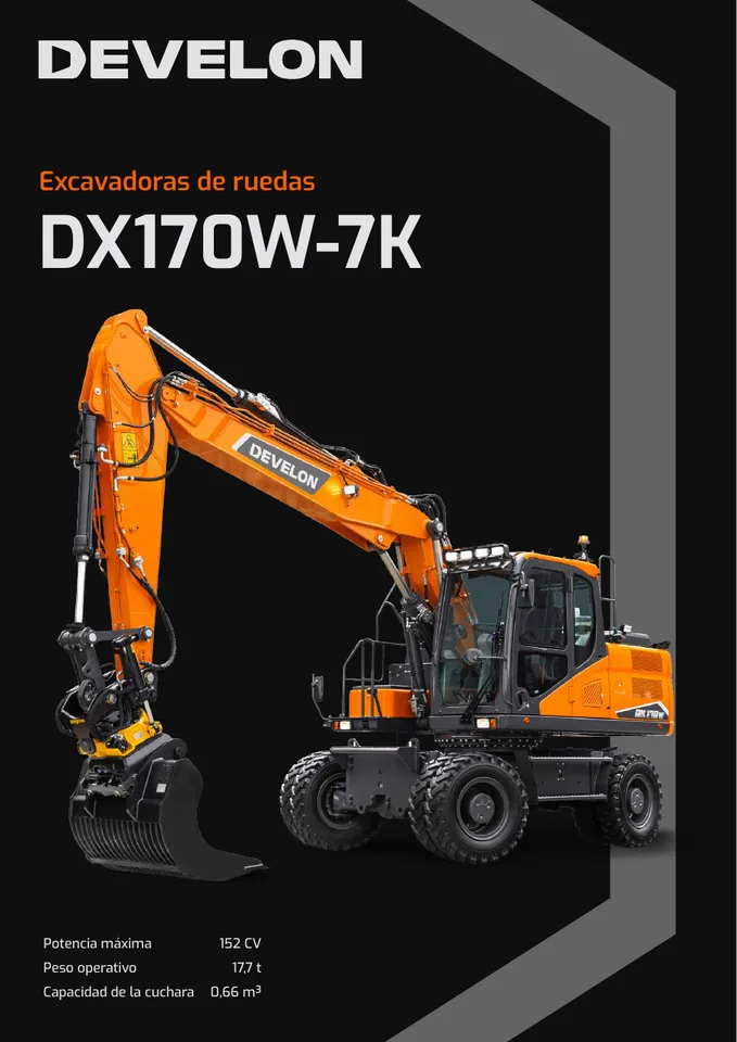 Doosan DX170W-7K machine manual cover