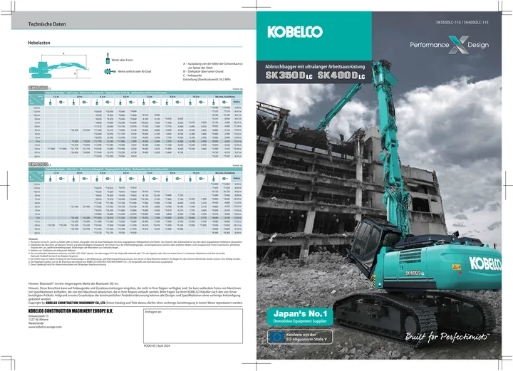 Kobelco SK350DLC-11E · SK400DLC-11E 设备手册外胶层