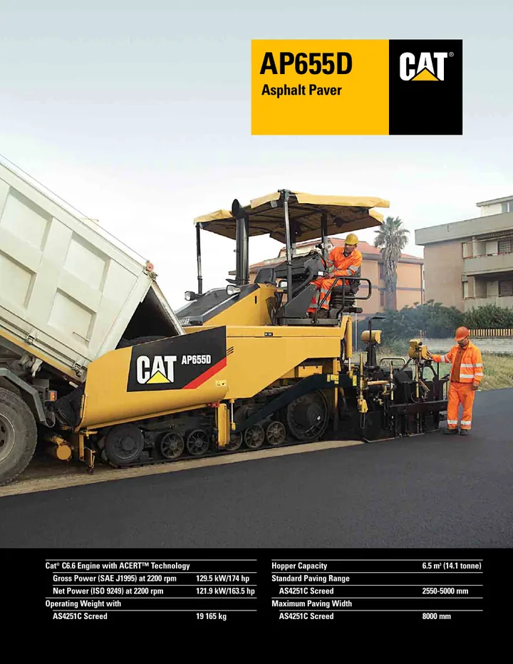 Caterpillar CAT®AS4251C machine manual cover: caterpillar-as4251c-product-brochure-c248422