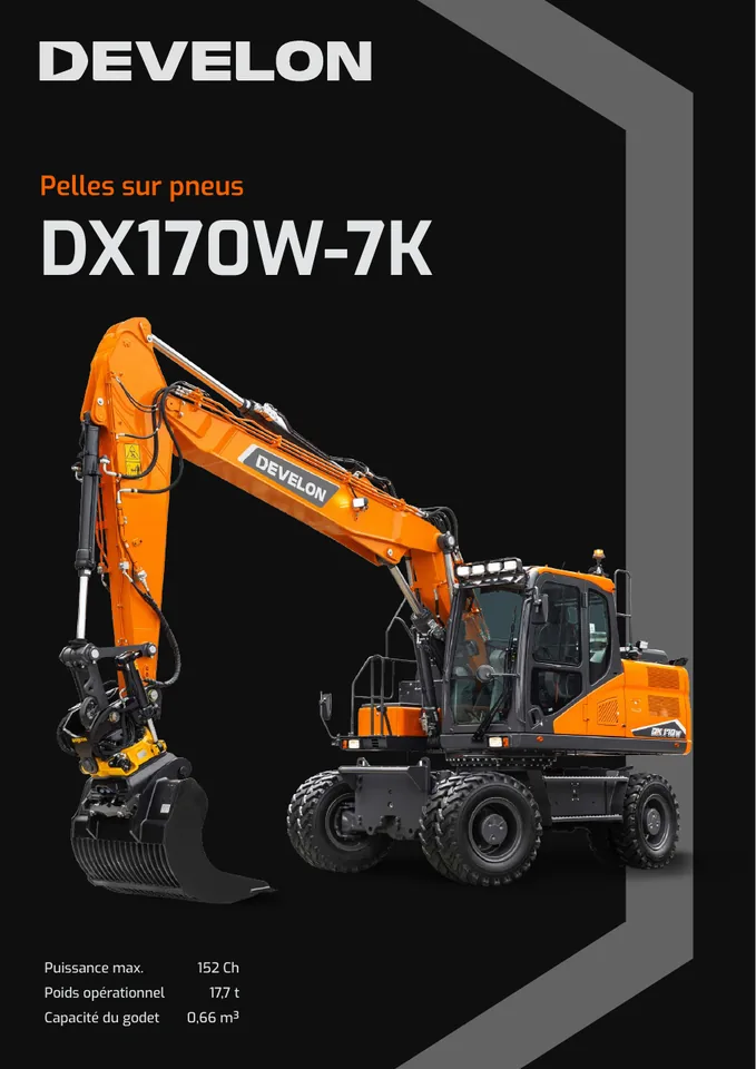Doosan DX170W-7K machine manual cover