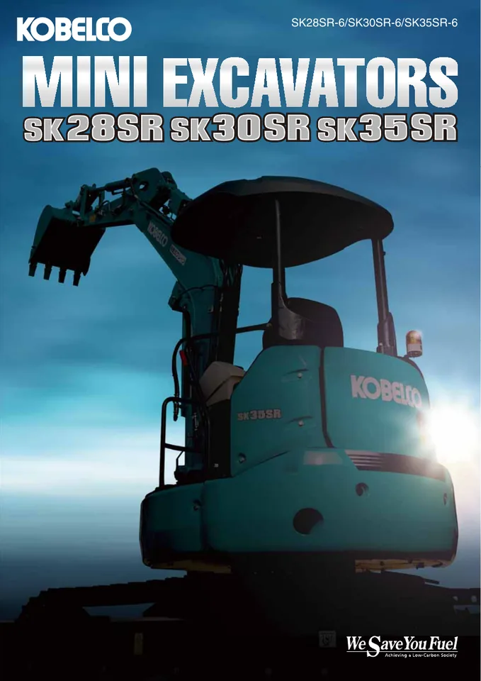 Kobelco SK28SR-6 · SK30SR-6 · SK35SR-6 设备手册外胶层