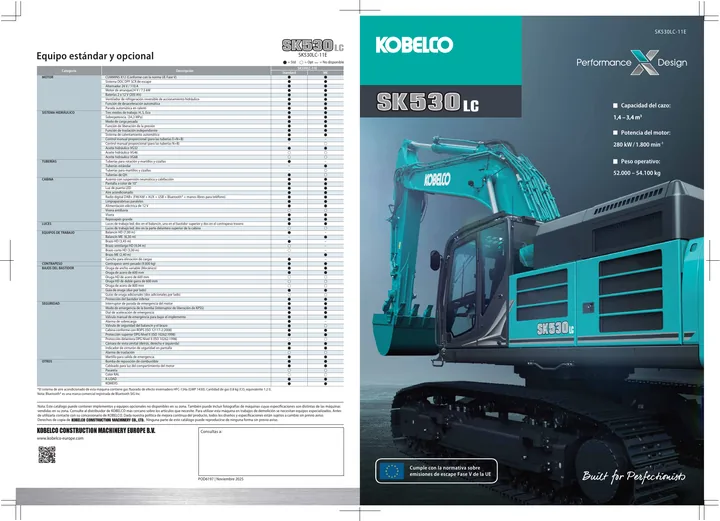 Kobelco SK530LC-11E 设备手册外胶层