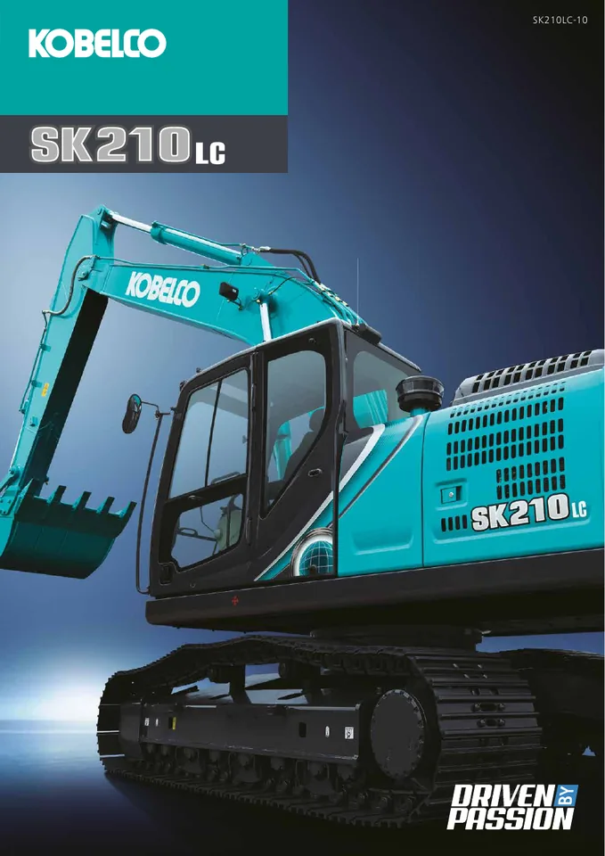 Kobelco SK210LC-10 machine manual cover: kobelco-sk210lc-10-la-spanish-a7ed0fb66e