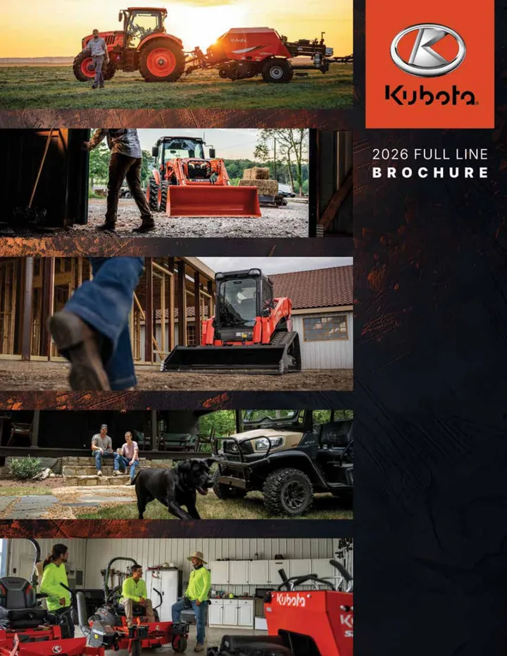 Kubota Kubota 设备手册外胶层