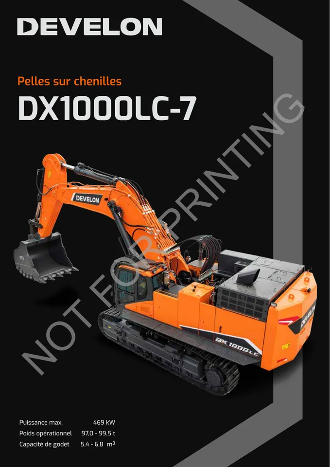 Doosan DX1000LC-7 machine manual cover