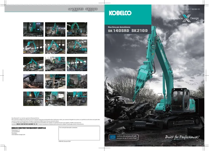 Kobelco SK140SRD-7 · SK210D-11E 设备手册外胶层