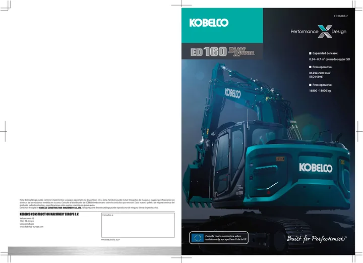 Kobelco ED160 · ED160BR-7 设备手册外胶层