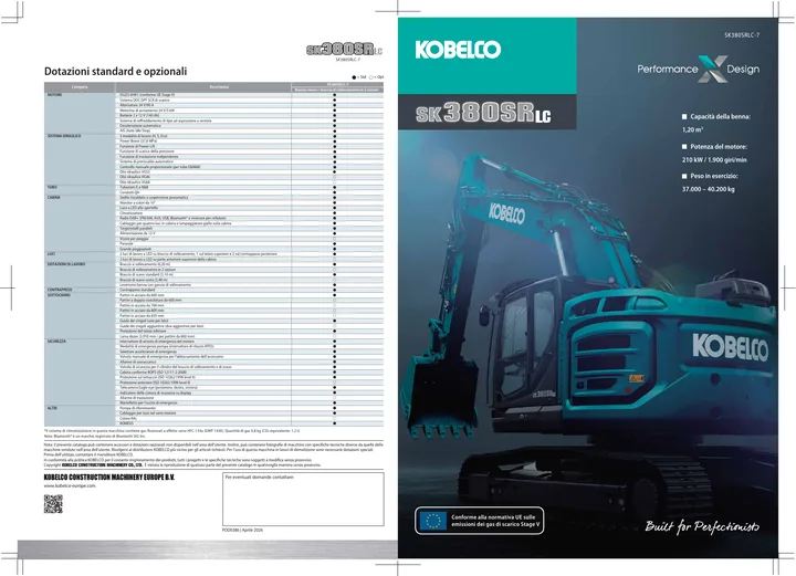 Kobelco SK380SRLC-7 设备手册外胶层