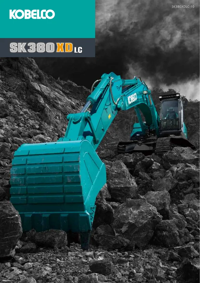 Kobelco SK380XDLC-10 machine manual cover: sk380xdlc-10-seasia-b-b297af3945