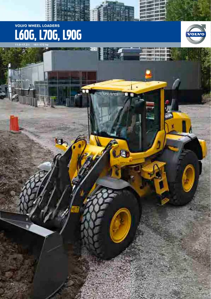Volvo L70G machine manual cover: Volvo L70G Product brochure