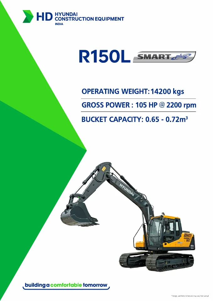 Hyundai R150L SMART PLUS 设备手册外胶层