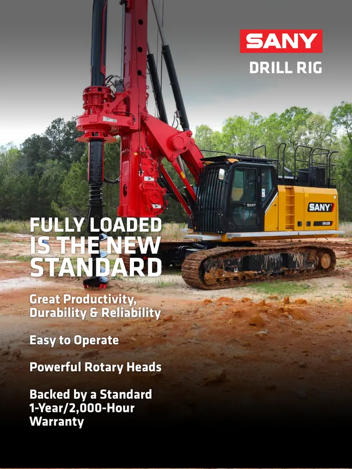 SANY SR125MV · SR285MV machine manual cover